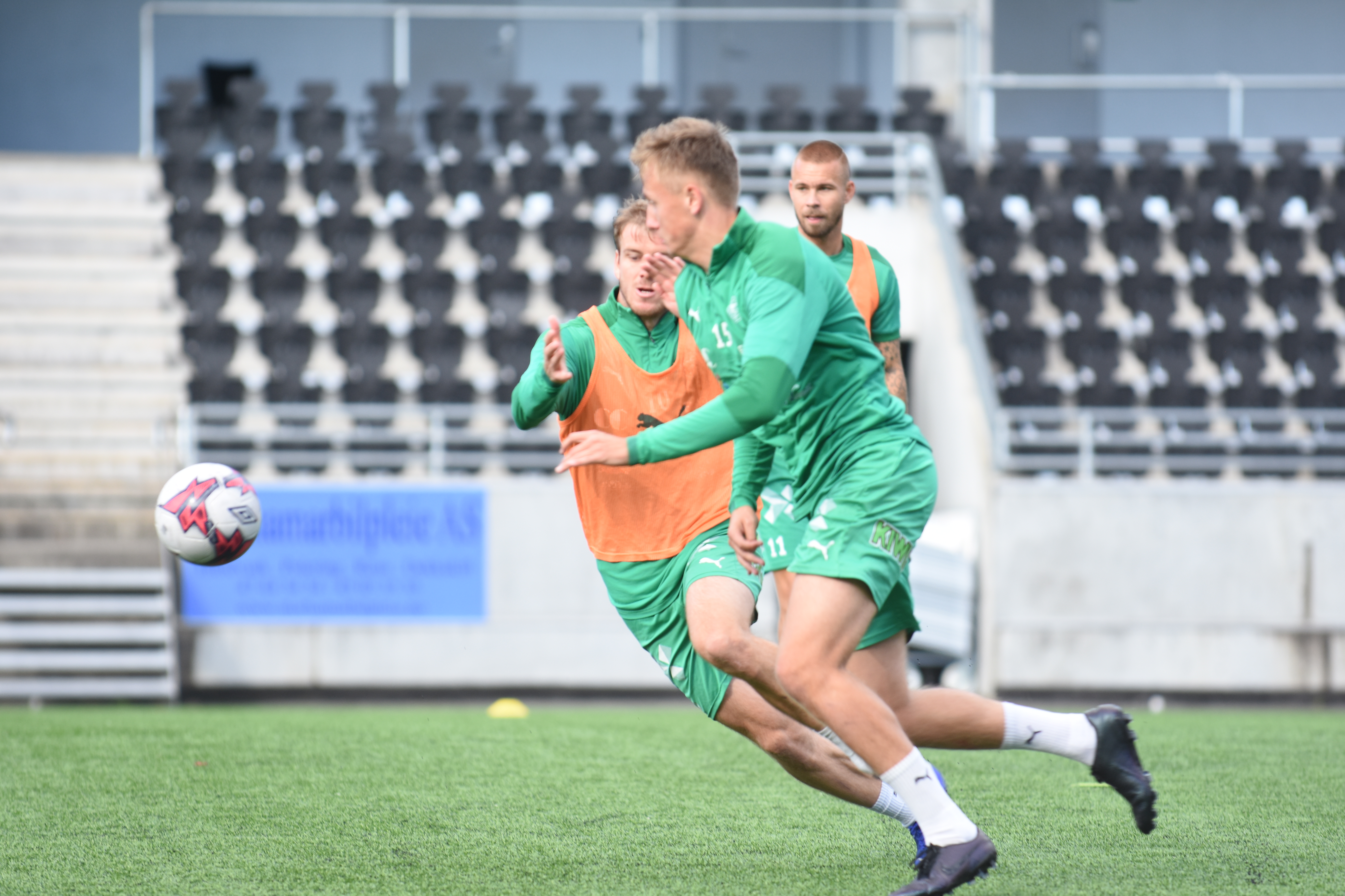 - Fått trent på en del ting vi må bli bedre på